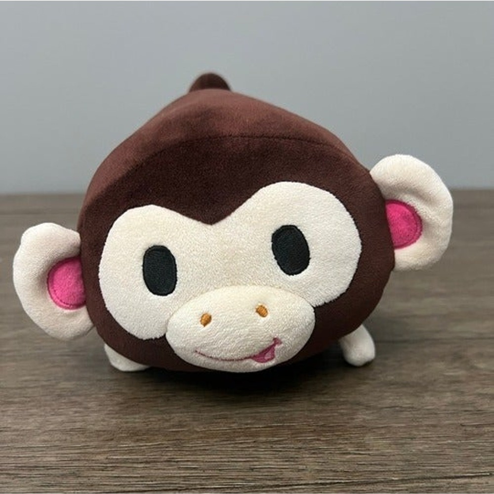 Fiesta Lil Huggy Brown Monkey Pillow Plush Stuffed Animal Toy A67378 Small 8in